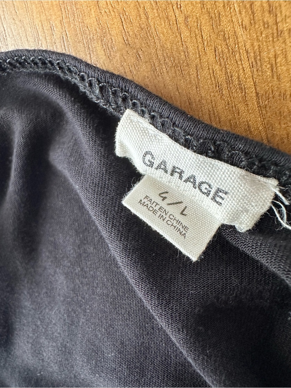 Black Twist-Front Skater Dress - Garage - Picture 3 of 3